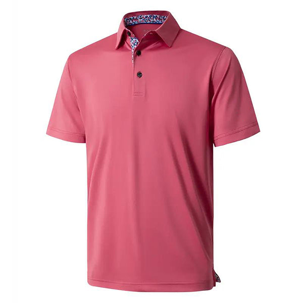 Men's Polo Shirts, Comfortable Short Sleeve Casual Fit, Classic Collared Polo Shirts for Work, Golf, Travel & Everyday Wear