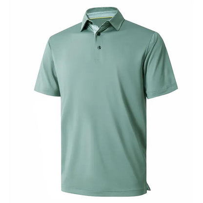 Men's Polo Shirts, Comfortable Short Sleeve Casual Fit, Classic Collared Polo Shirts for Work, Golf, Travel & Everyday Wear