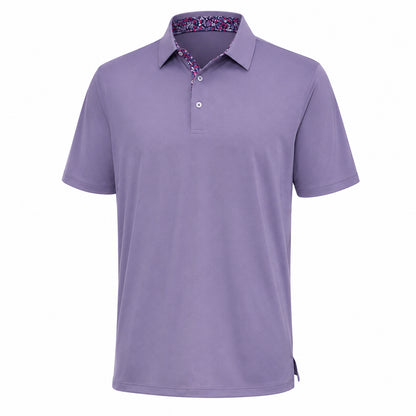 Men's Polo Shirts, Comfortable Short Sleeve Casual Fit, Classic Collared Polo Shirts for Work, Golf, Travel & Everyday Wear