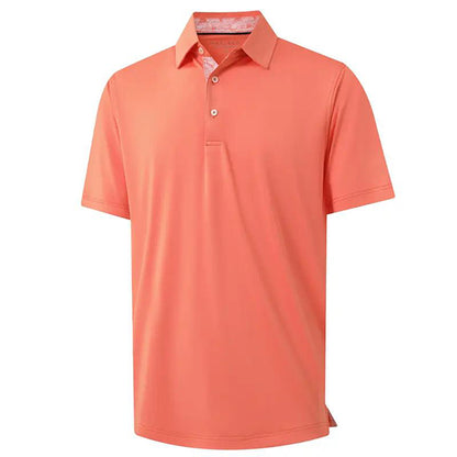 Men's Polo Shirts, Comfortable Short Sleeve Casual Fit, Classic Collared Polo Shirts for Work, Golf, Travel & Everyday Wear